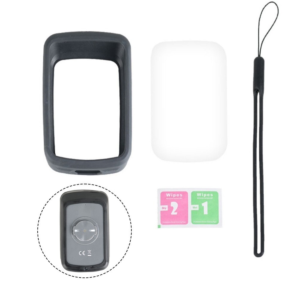 Silicone Protective Cover for C606 Bicycle Computer Designed to Prevent Drops