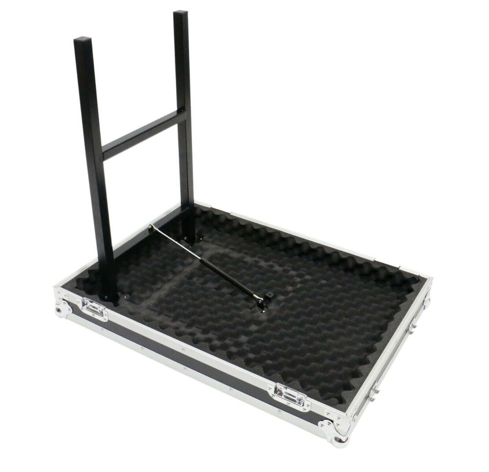OSP 20-Space ATA Shock Mount Deep Amp Flight Rack Case w/ Table - SC20U-20SL