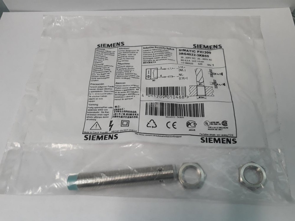 1PC New Siemens 3RG4022-3KB00 Inductive Sensor
