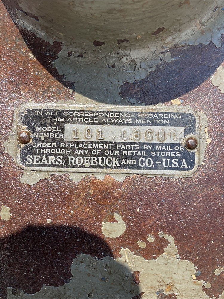 Master Craftsman Drill Press Base Plate 2 3/4 Column Model 101.03680