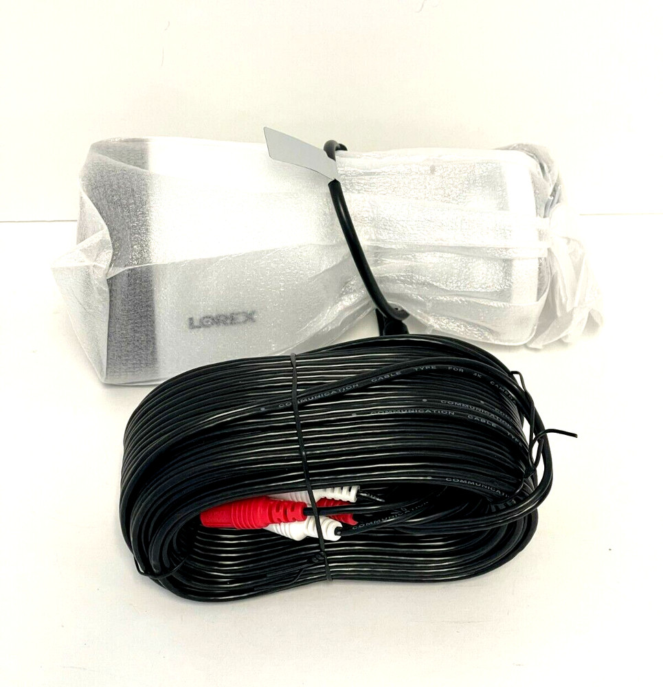 Lorex C241DA-E Camera 1080p Analog HD Active Deterrence Security Add-On White