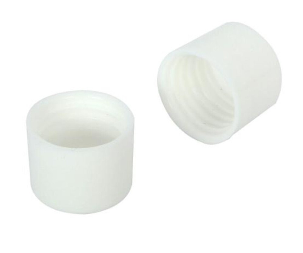 1-1/4 in. White Closet Pole End Caps (2-Pack)