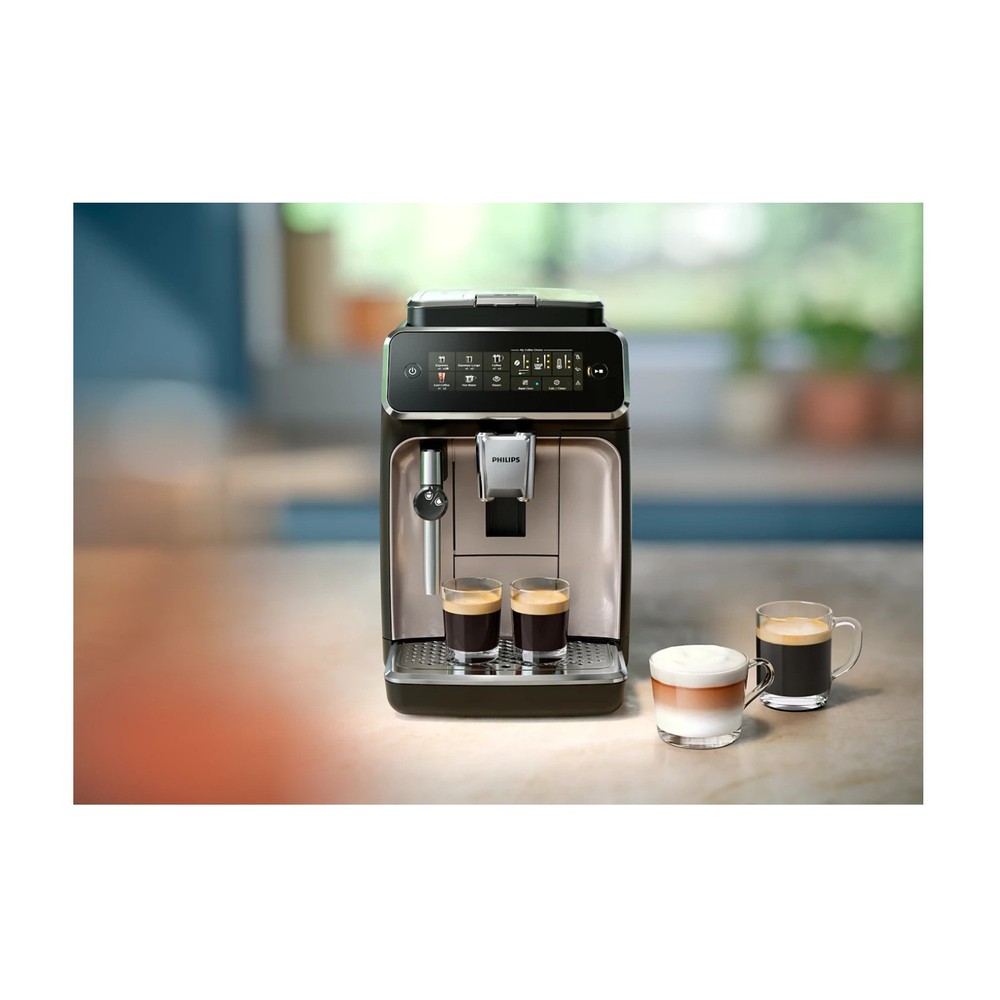 Philips 3300 Series Fully Automatic Espresso Machine Glossy Black