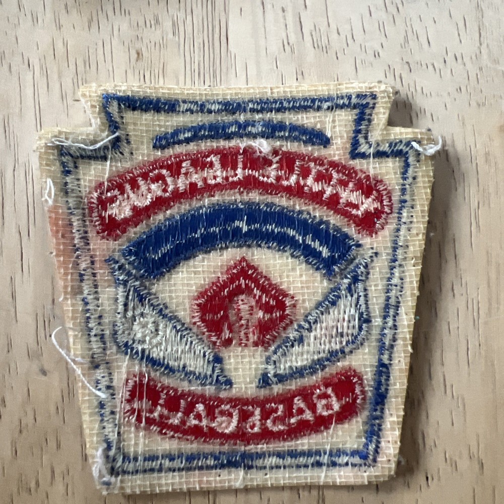 Vintage LITTLE LEAGUE BASEBALL Patch