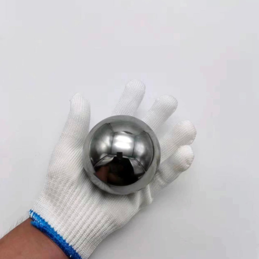 One Large 3" Inch Diameter Hardened Chrome Solid Steel Diameter: 3 inch
