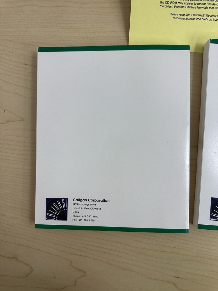 Caligari True Space 2 3D Graphics & Animation User’s Manual & Reference Manual