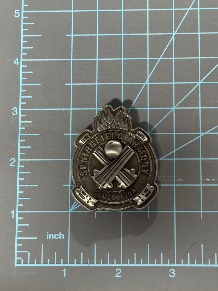 Springfield Armory Metal Logo Challenge Coin