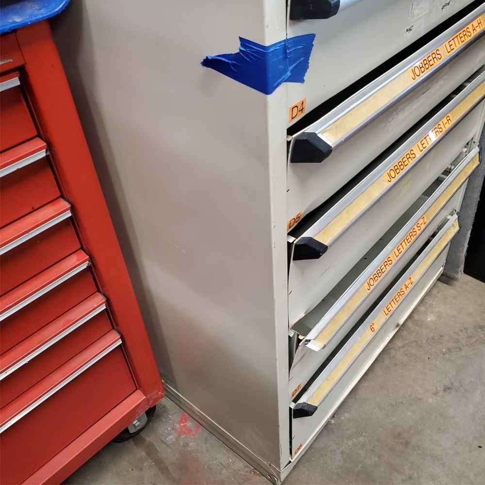STANLEY VIDMAR 8 Drawer Tool Box Cabinet (3)