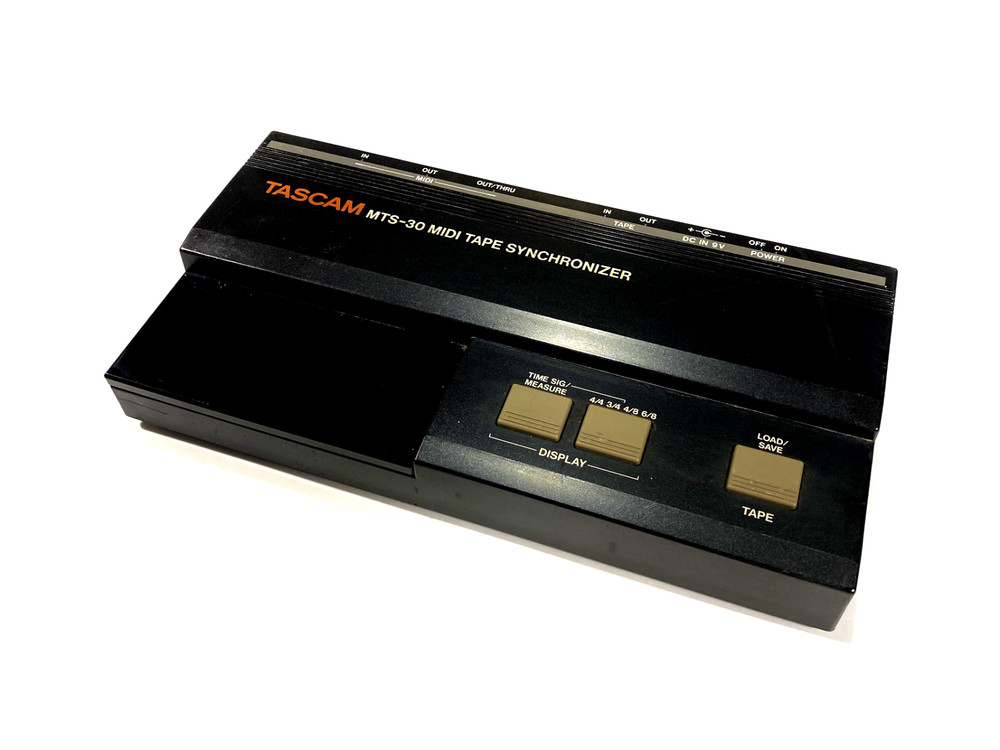 TASCAM MTS-30 MIDI Tape Synchronizer - POWERS ON, UNTESTED