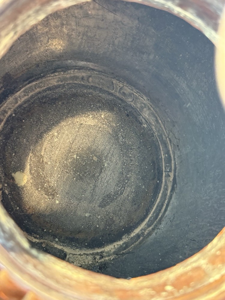 Victorian Large Copper Spirits Kettle & Base Tilting English 1890s