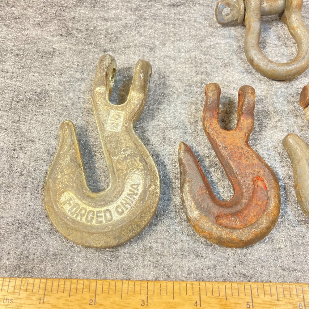 Clevis Slip Hook 4 Pc Chain Tow Lifting Hook