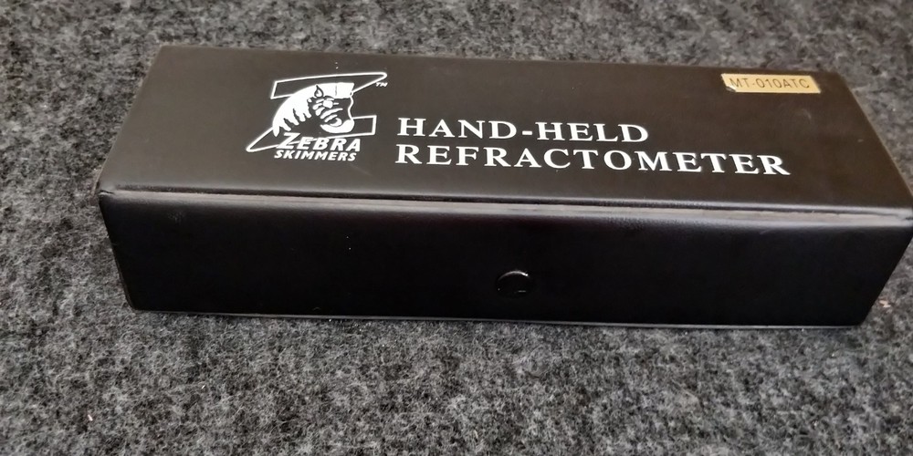 Zebra Skimmers Refractometer Hand Held  MT-0T0ATC 0-10%Brix