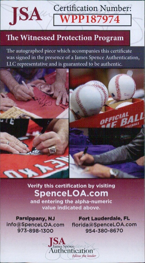 Margaret Kerry Signed Tinker Bell Disney MLB Baseball JSA Authenticated