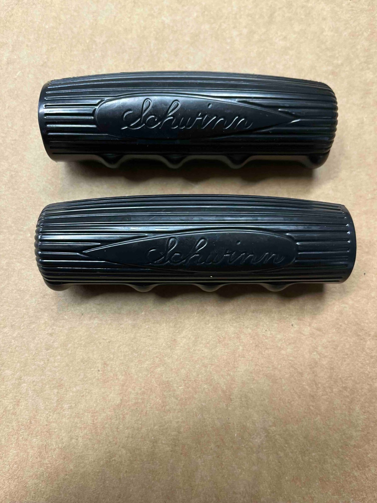 Schwinn Approved Black Phantom Autocycle Panther Starlet Bicycle Handlebar Grips