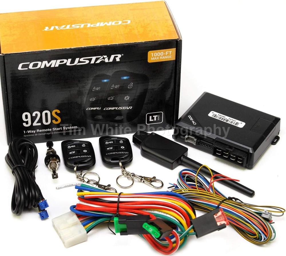 1-Way Remote Start System with Keyless Entry & Trunk Pop - 1500-ft Range