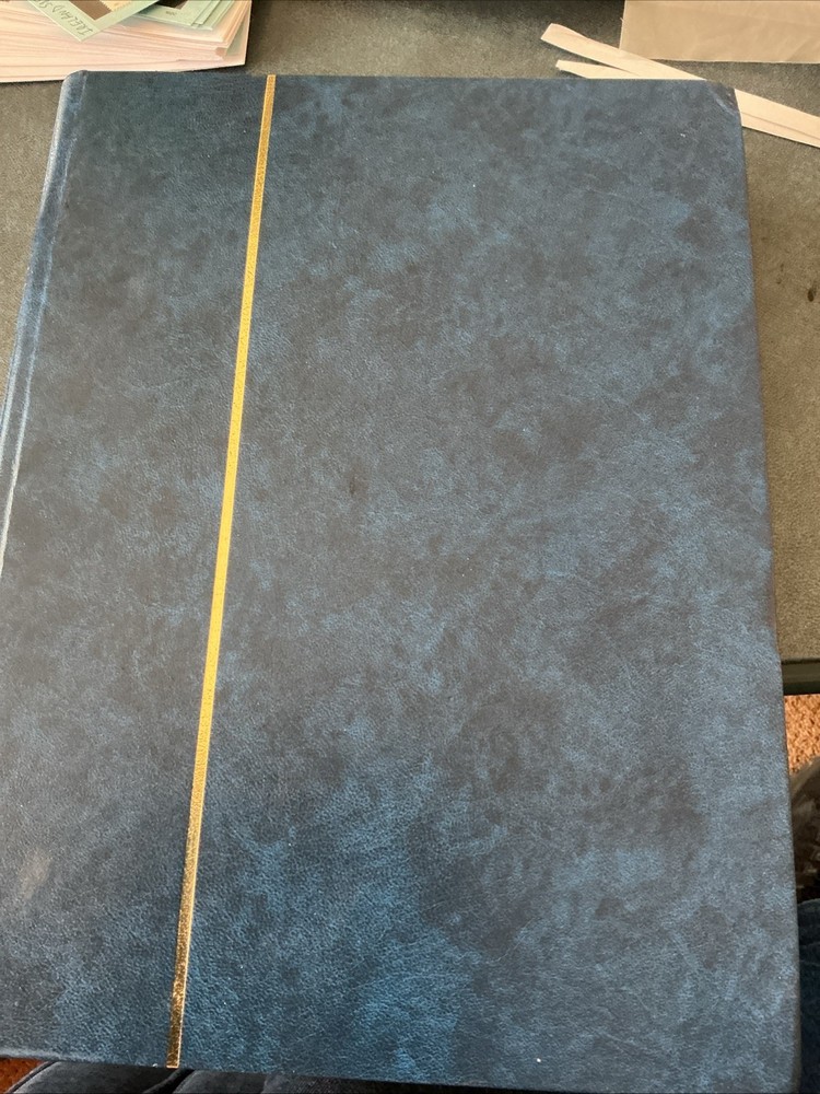 Stamp Stock Bounded Binder 32 Pages 9 Pockets Double Sides Paper Between Pages