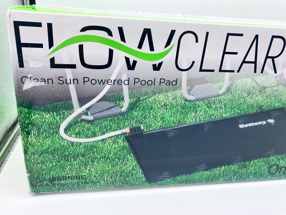 New! Flowclear 58759E Sun Powered Rectangular Pool Heating Pad for Above Ground