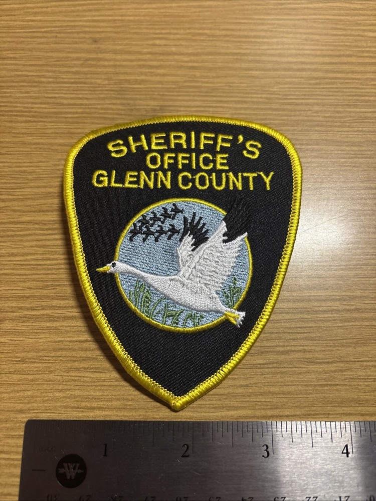 Glenn County CA Sheriff Patch