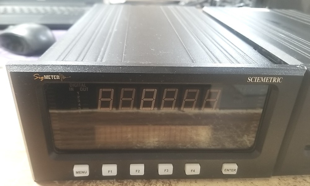 Lot Of 2 Sciemetric 1102 Analysis & Test System Panel Meter Sigmeter. *READ⬇️*
