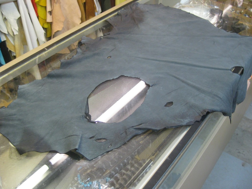 Buffed Top Grain Deer Leather # 0012675 Row  82