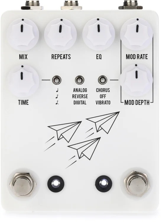 JHS Flight Delay Pedal - White