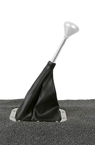 Lokar 70 Fmb Rectangular Floor Mount Shifter Boot With Ring