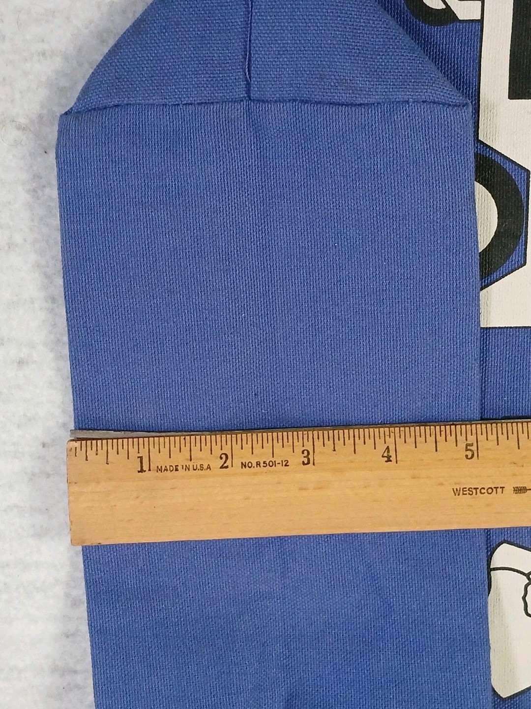 The New Yorker Magazine Periwinkle Blue Tote Canvas Bag Limited Tomi Um Hot Dog