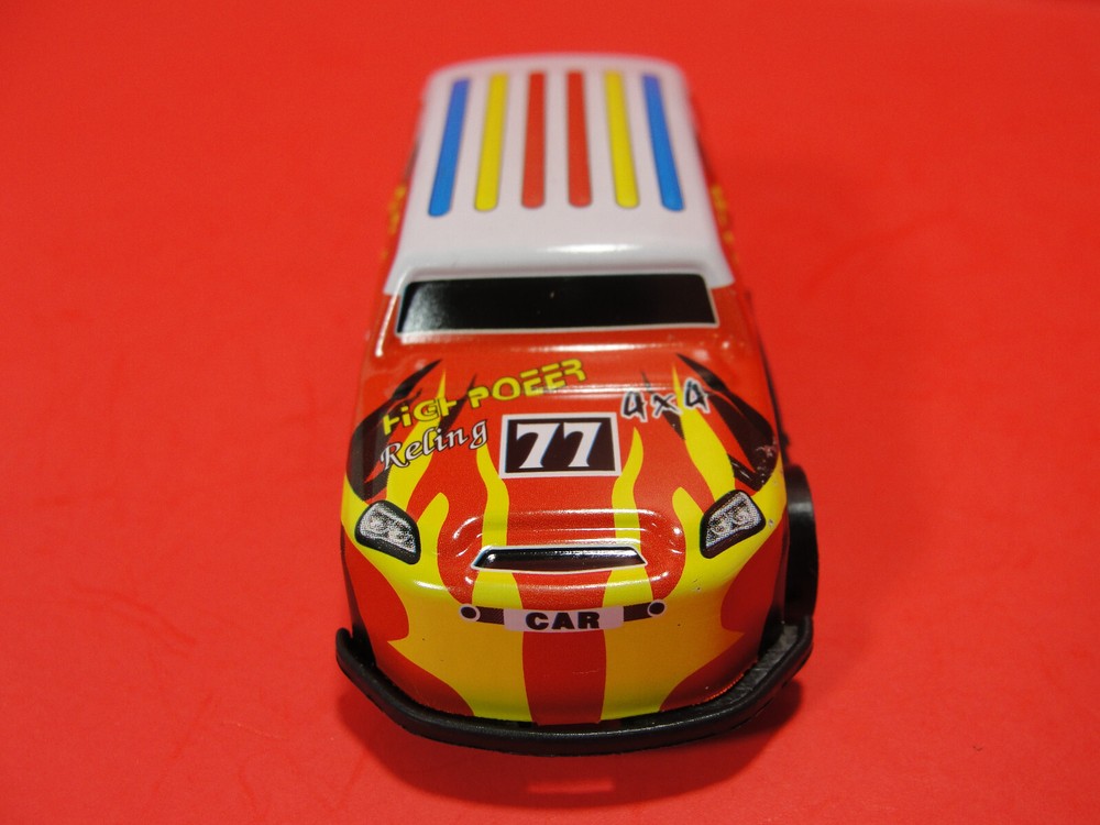 Japan Tin Mini Litho Racing Power #77 SUV