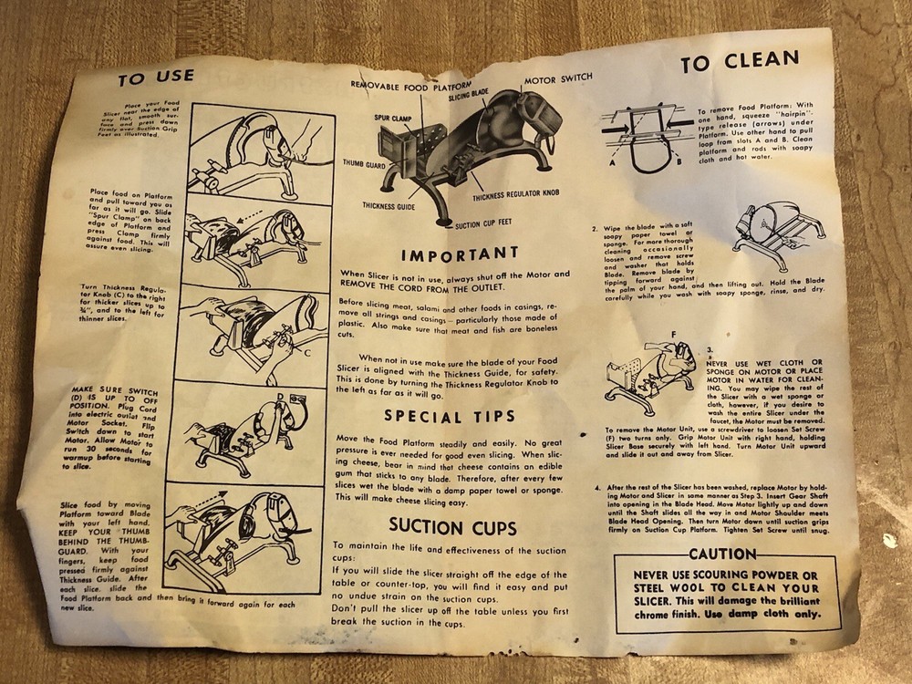 National Slice-Crafter 900SA