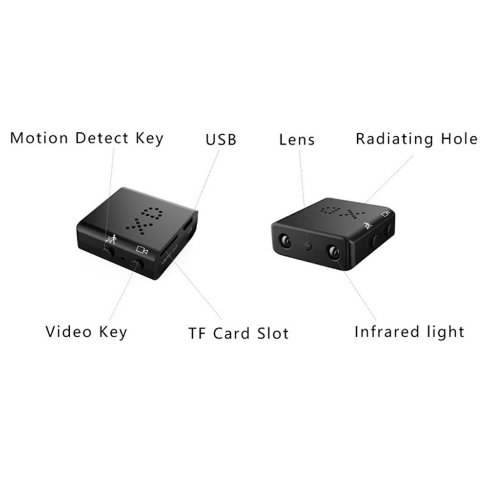 XD Mini Camera HD 1080P Home Security Video USB Recording Camera