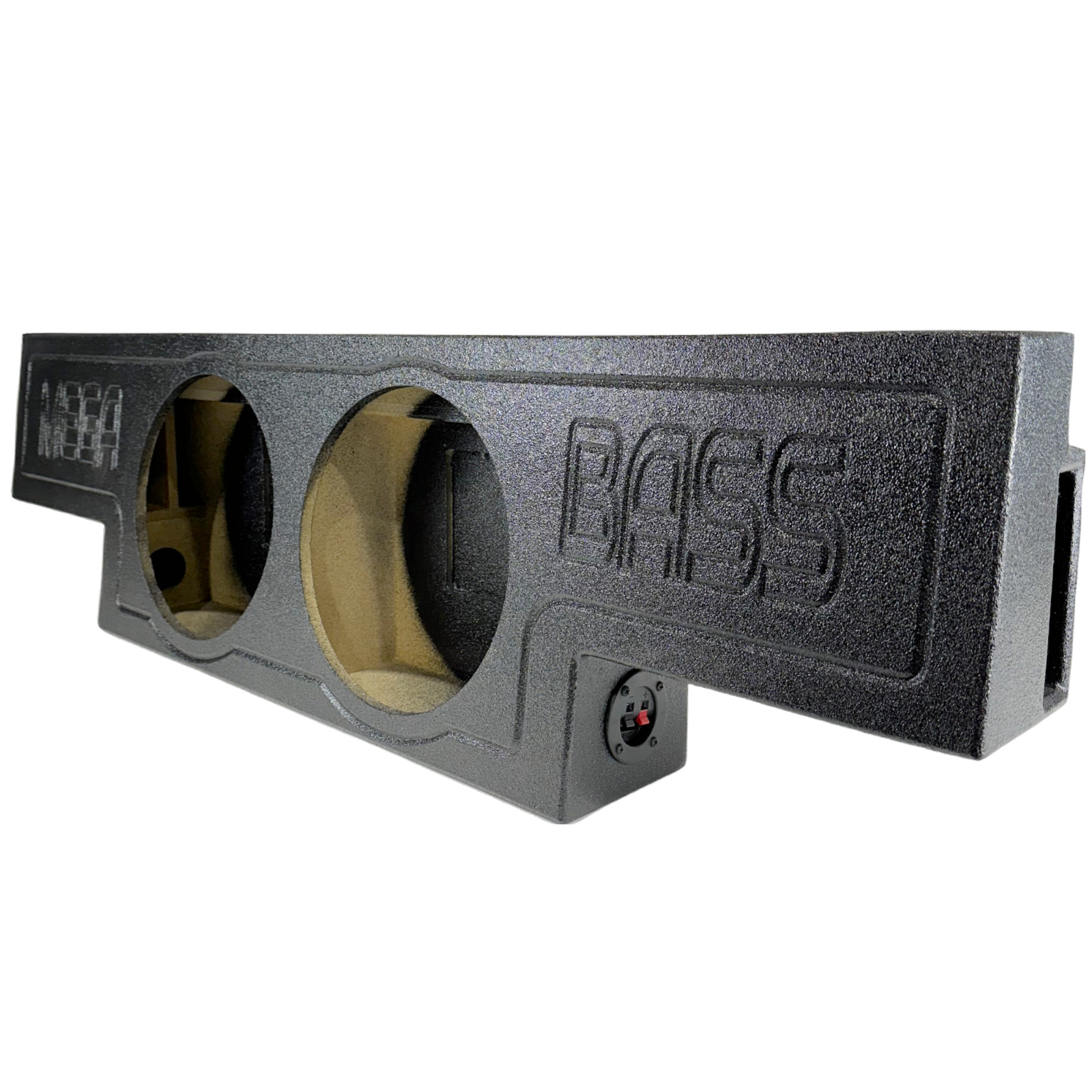 2001-2006 Chevy Silverado 1500 Crew Cab Truck Non-Hd Dual 12" Sub Subwoofer Box