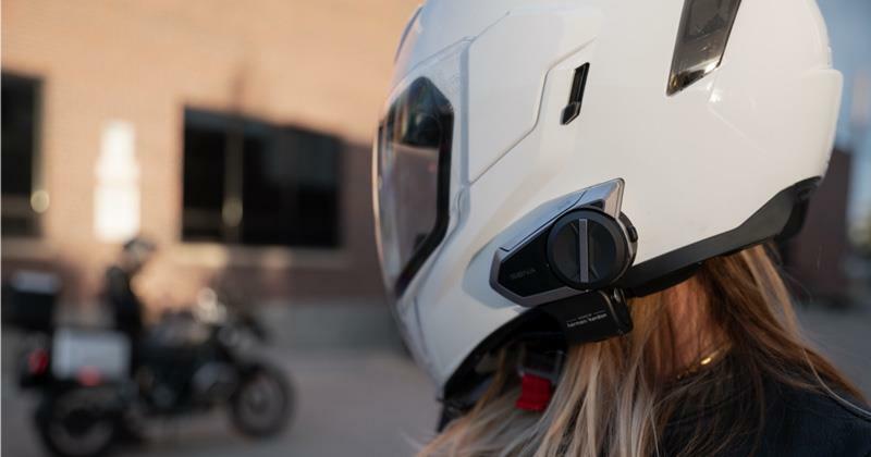 Sena 50S HD Motorcycle Bluetooth Communication System Mesh Intercom Single Pack