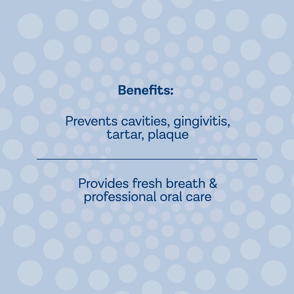 ® Mint Fluoride Toothpaste Gel, ADA Approved, Prevents Cavities, Gingivitis, ...