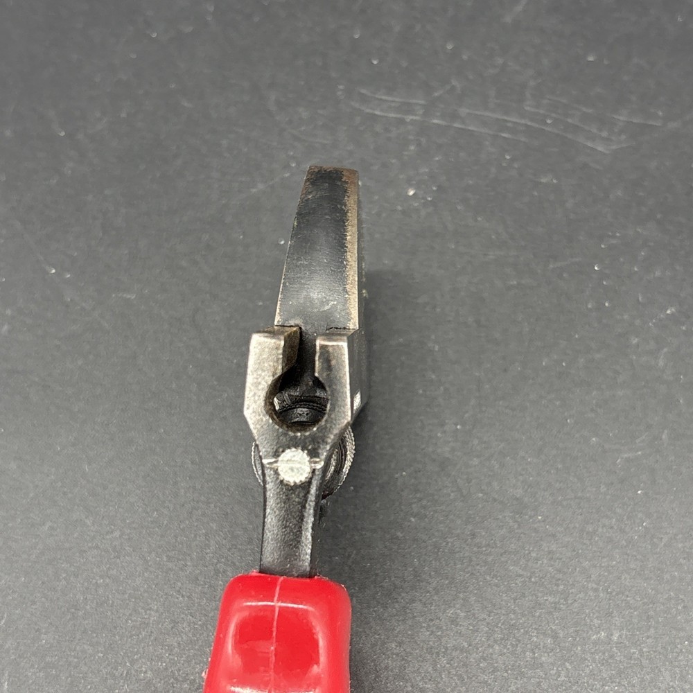 Performance Tool Small 1" Adjustable Crescent Style Wrench 6” Long W/Red Handle
