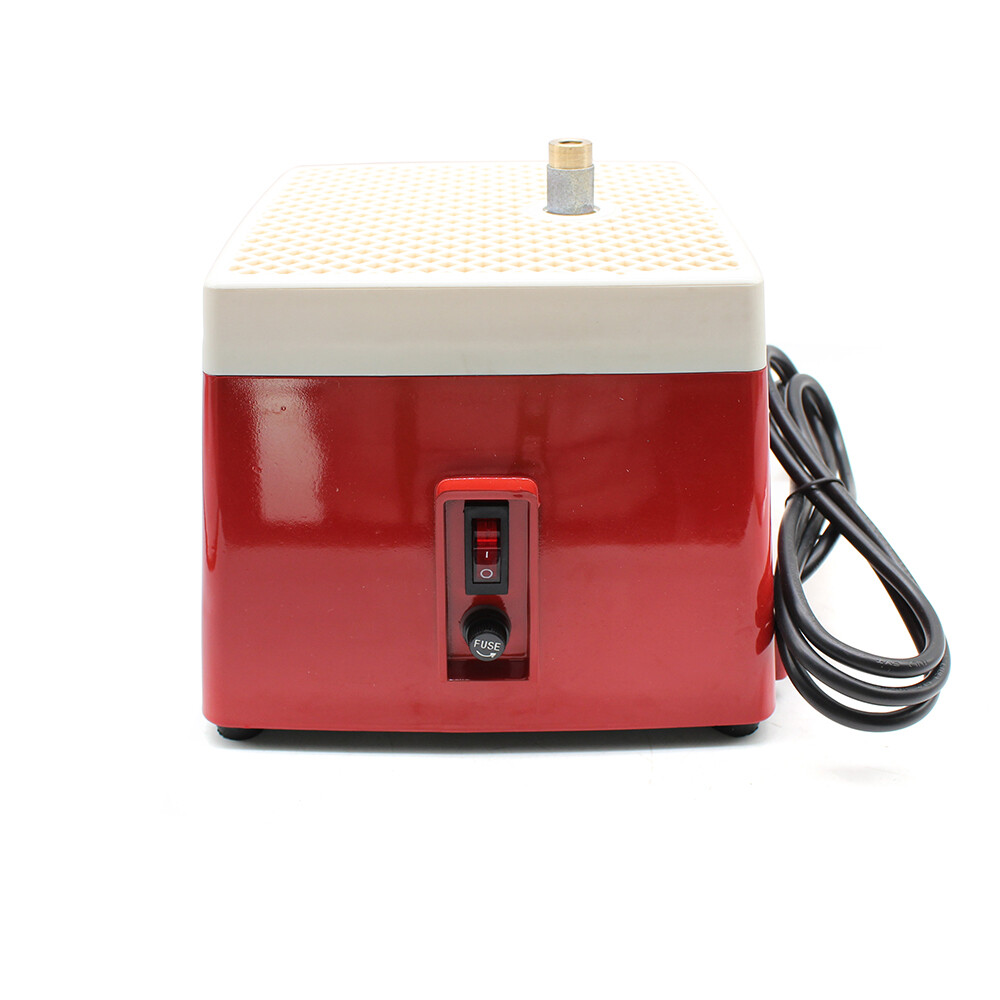 Red Mini Glass Grinder 110V with Automatic Water System & Diamond Bit