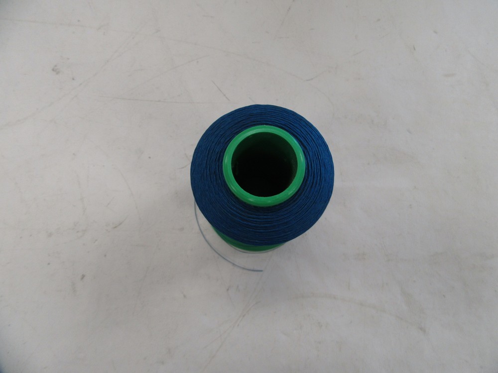 BELTING CORTICELLI UPHOLSTREY SEWING MACHINE THREAD SPOOL ROYAL BLUE