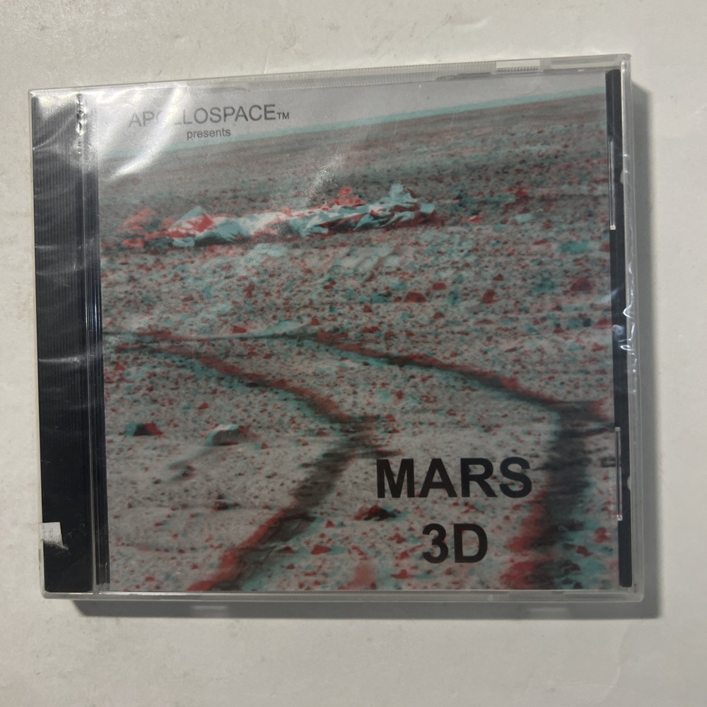 Apollospace presents Mars 3D CD-ROM PC & MAC  New sealed