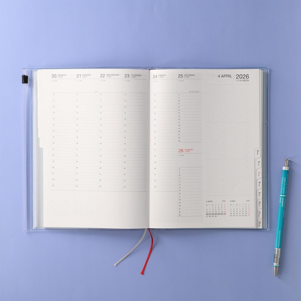 MARK'S Planner 2025 September Start Weekly A5 Storage It Pink
