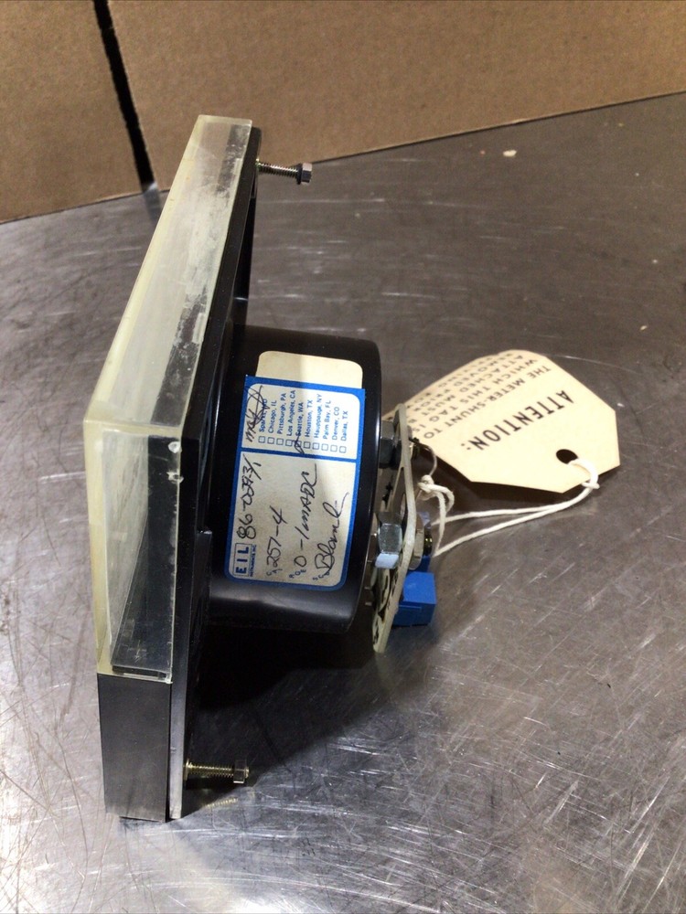 General Electric Model Panel Meter 86-0293 Nos Surplus