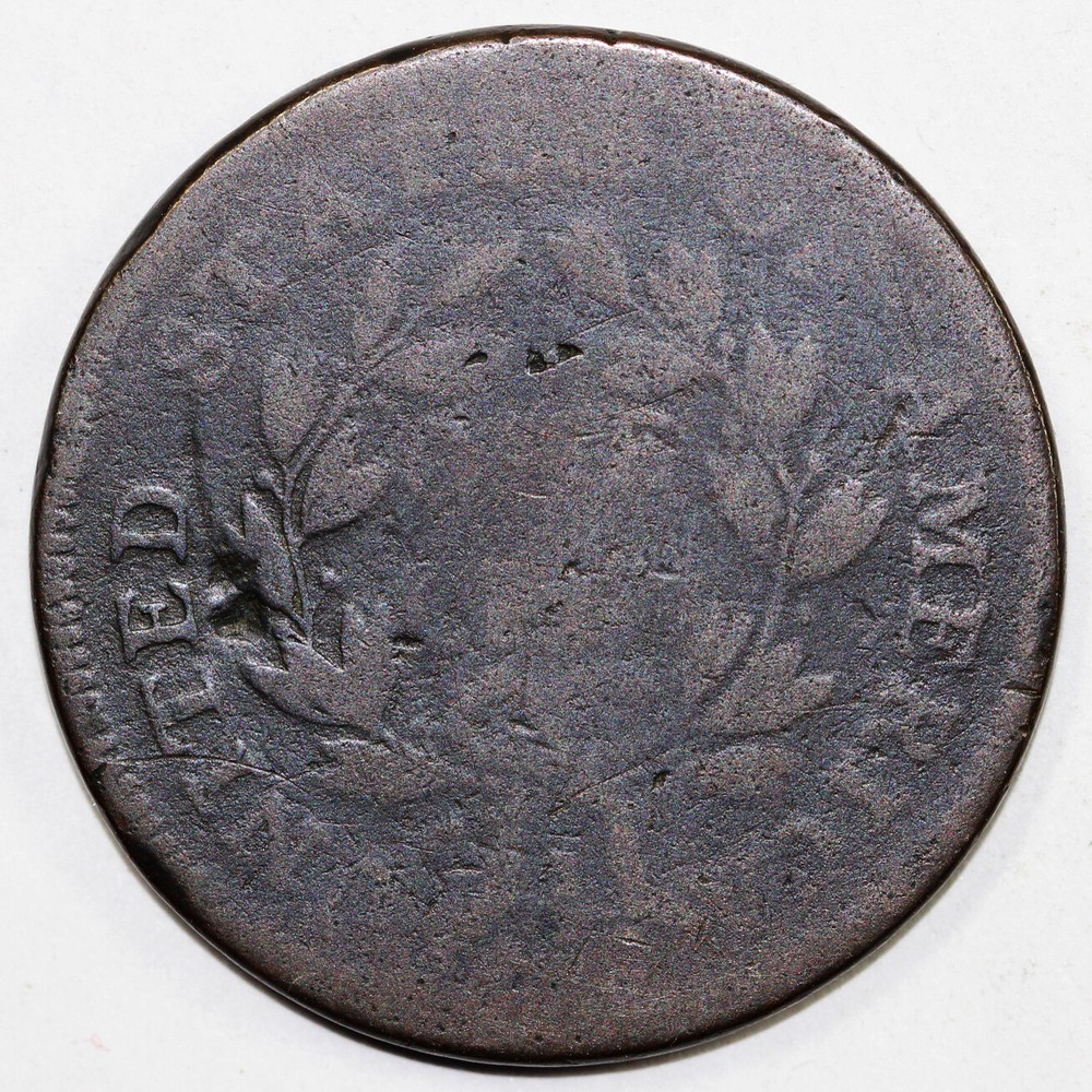 1796 1c S-105 Draped Bust Large Cent