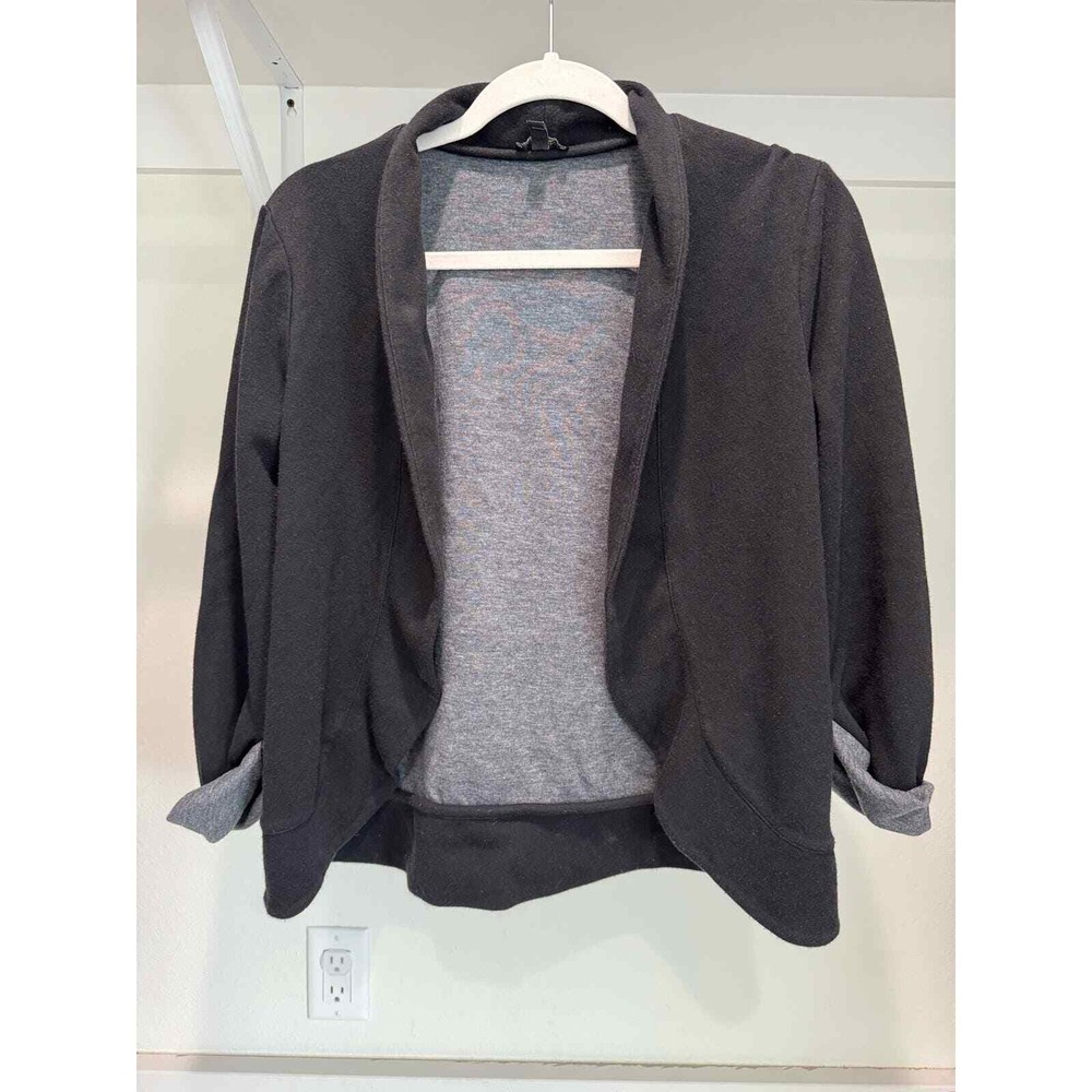 Express Blazer Jacket T-Shirt Feel Size Small Black
