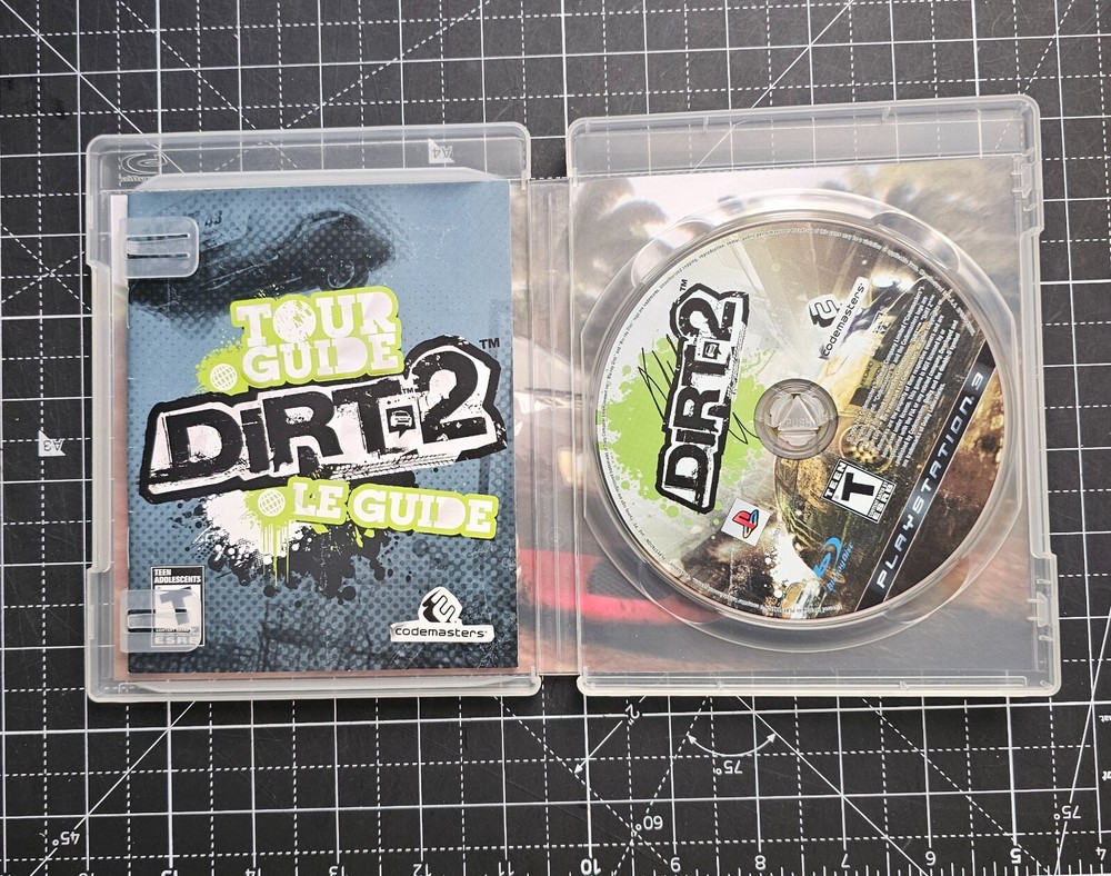 PS3 DiRT 2 Complete in Excellent Condition Clean Tested