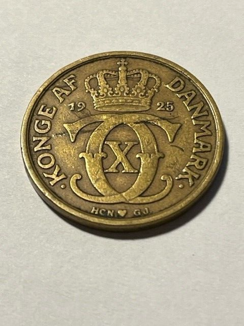 1925 Denmark Krone VF #21051