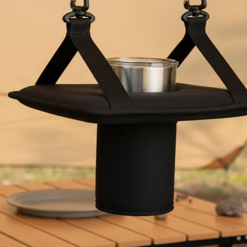 Swing Cup Holder Sturdy Swing Side Organizer Floating Design for Backyard