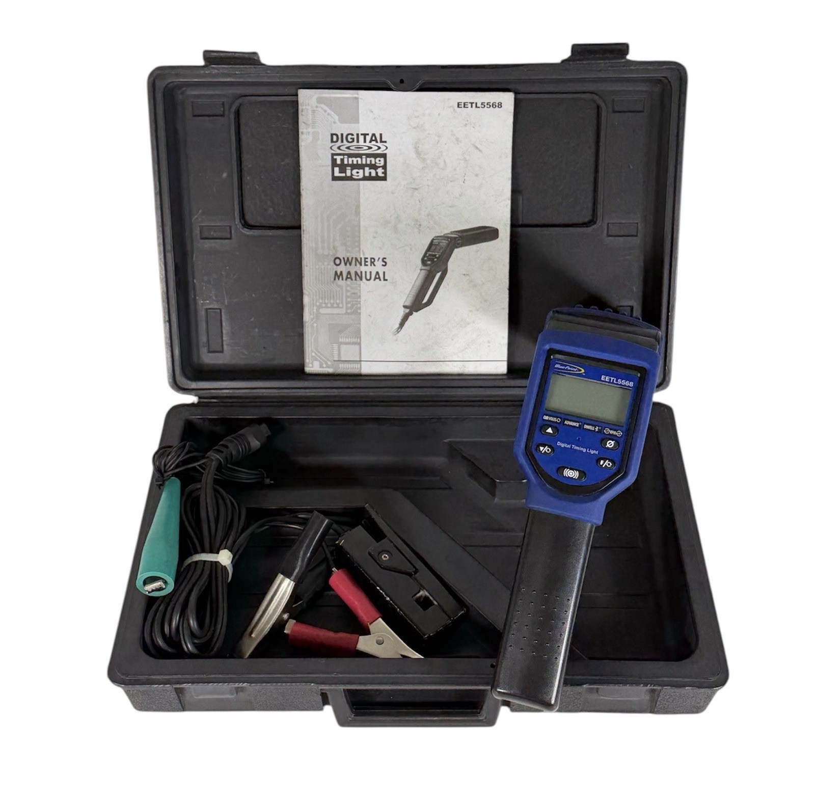 Blue-Point EETL5568 Professional-Drade Digital Timing Light in Case - WORKS
