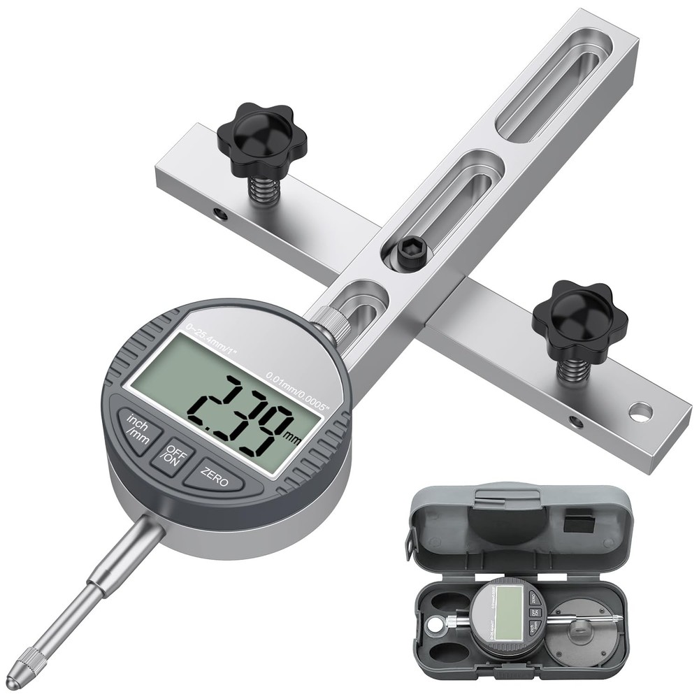 HDLNKAK Table Saw Digital Dial Indicator Gauge