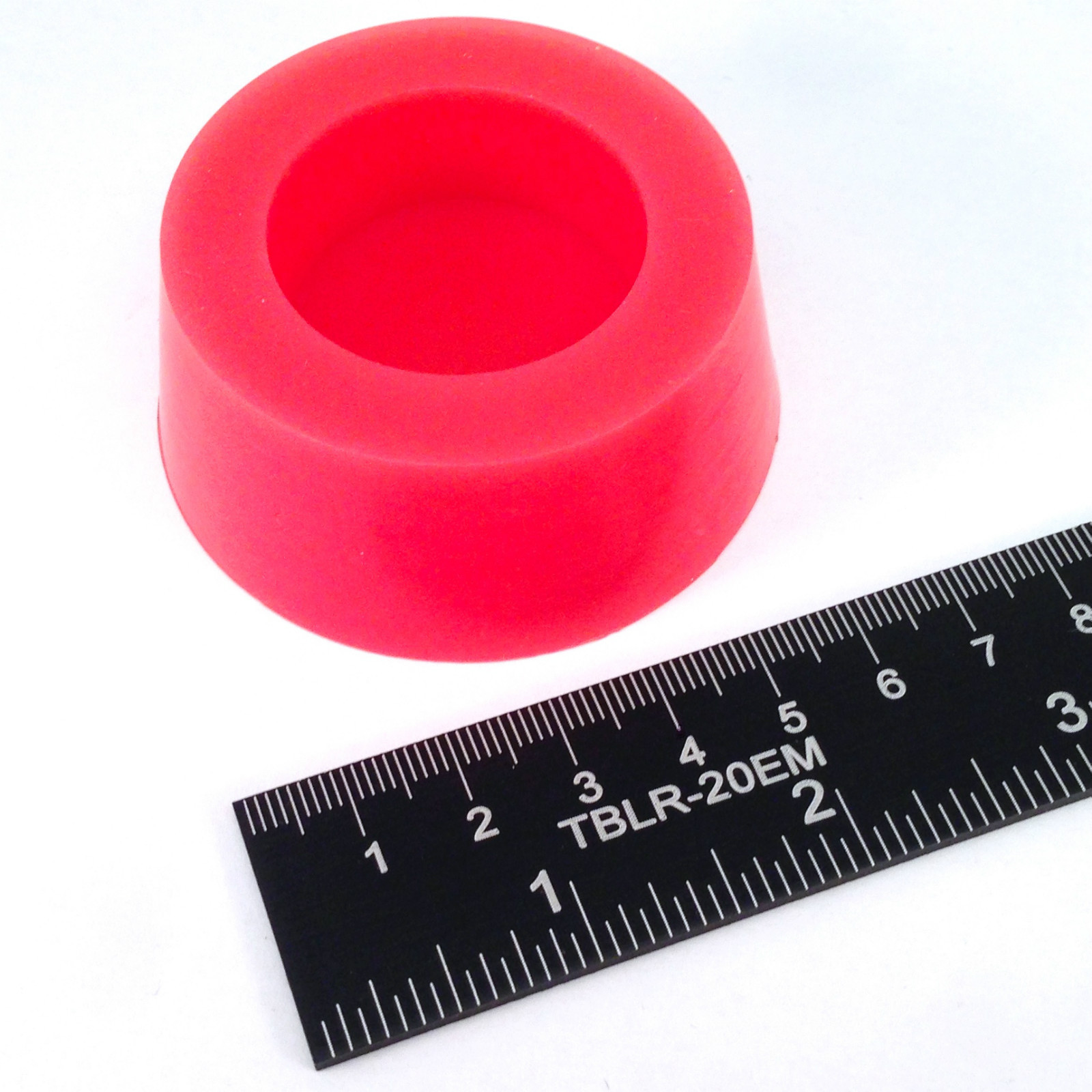 (1) 2.125" x 2.50" #12 High Temp Silicone Rubber Powder Coating Plugs Cerakote