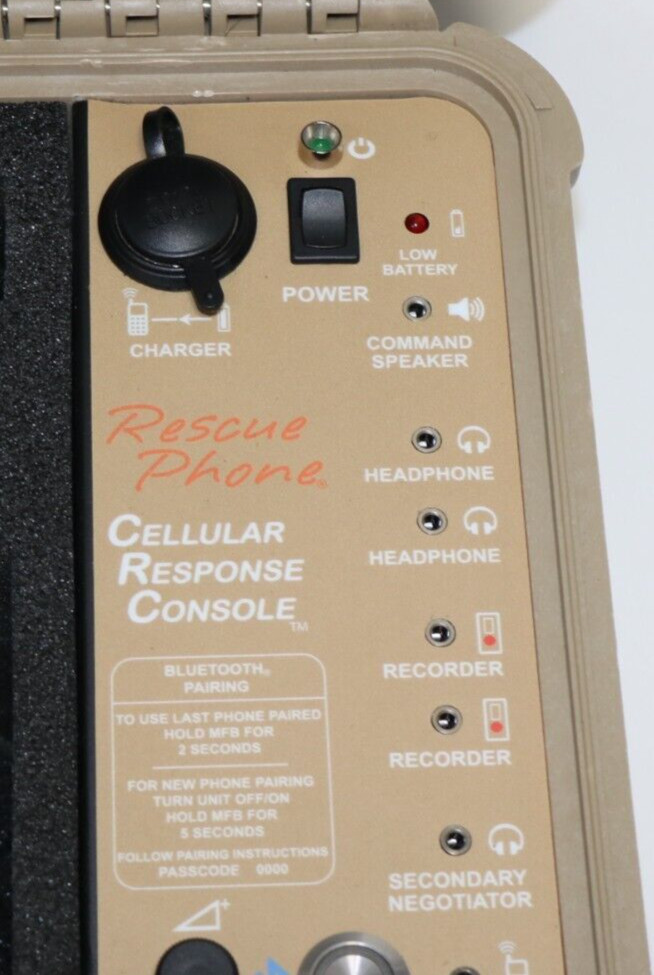 Rescue Phone Cellular Response Console CRC