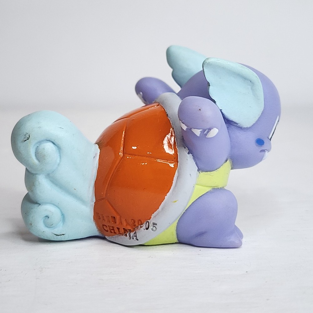 2005 Pokemon 1.5" Attack Wartortle Finger Puppet Figure Gotta Catch Them All