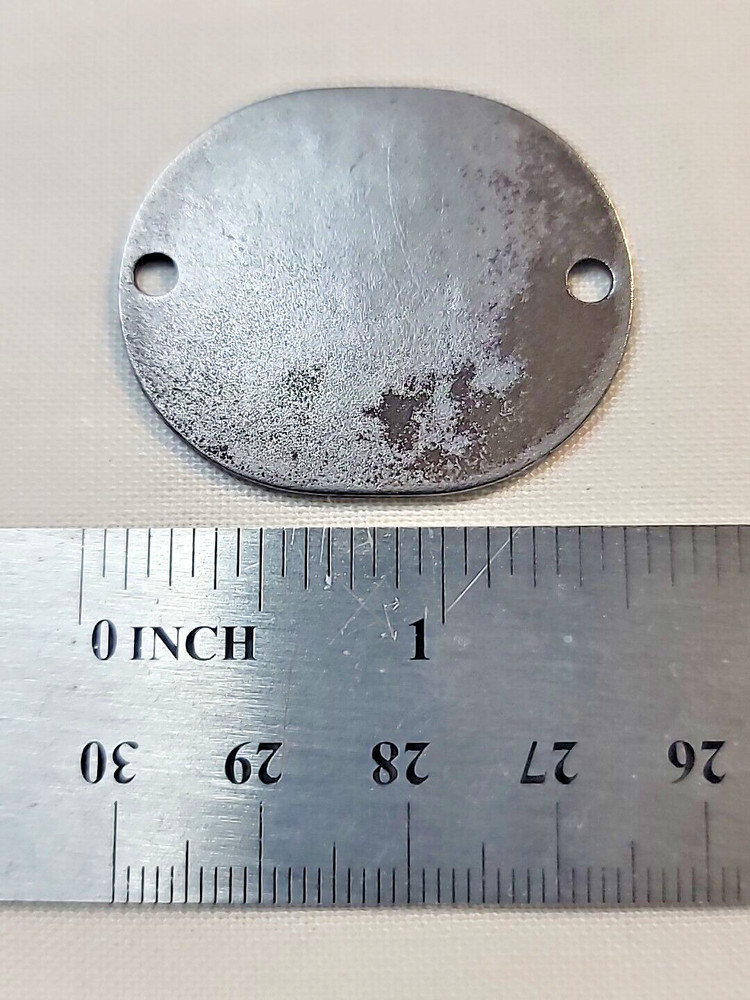 WWII 1942 USNR Dog Tag T12/-42 - aged condition